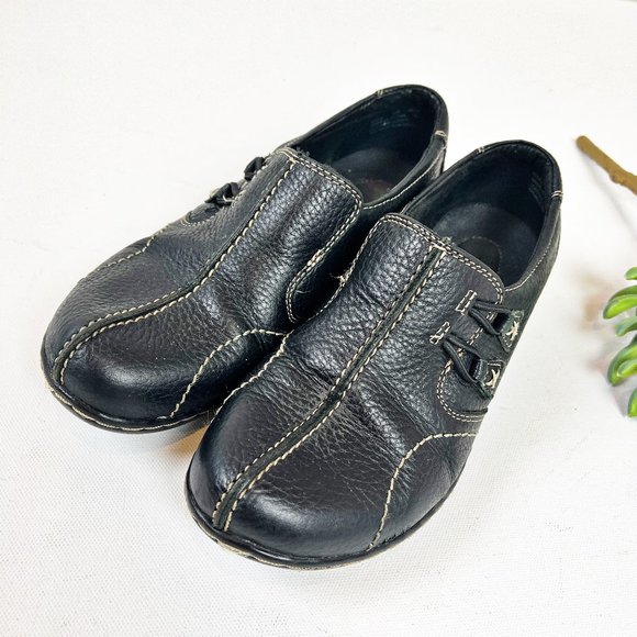 Clarks Shoes - Clarks Bendables Leather Slip-ons 6M